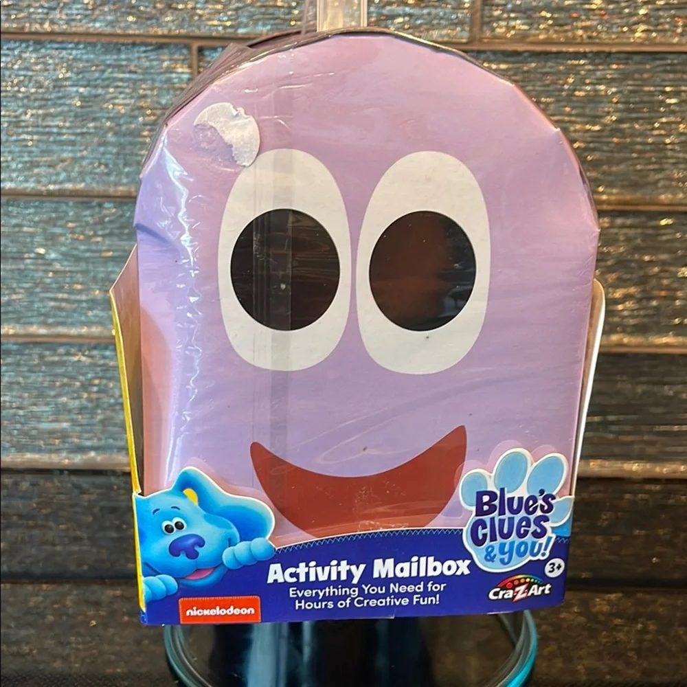 New Blue’s Clues Activity Mailbox Set Creative Toy CraZArt Josh Mail Steve